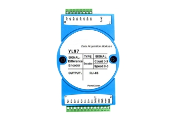 4路光栅尺转Modbus TCP网络模块